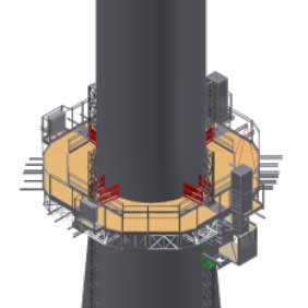 Centrale thermique d'Ambès - 140 m